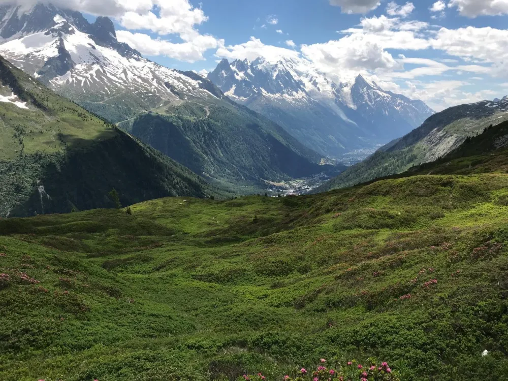 Appartement 8 couchages face au mont blanc