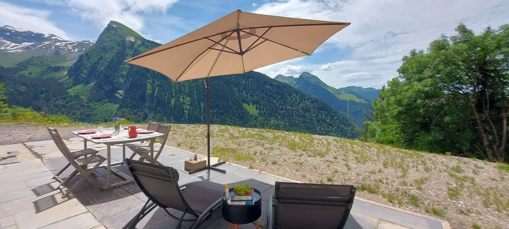 Chalet morzine-avoriaz tout confort vue panoramique plein sud