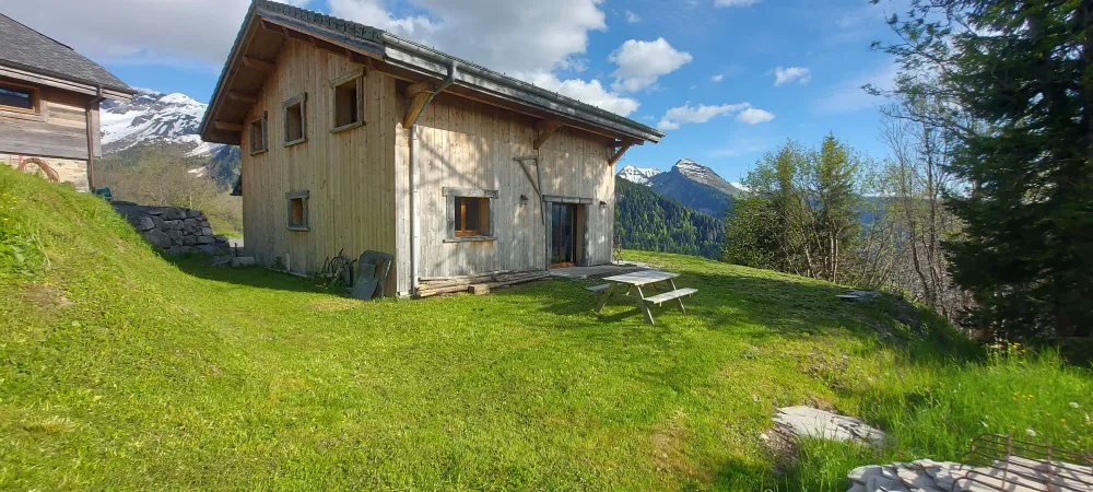Chalet morzine-avoriaz tout confort vue panoramique plein sud