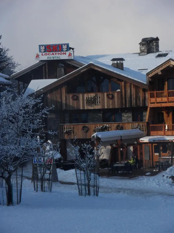 Vue extérieur du domaine skiable.