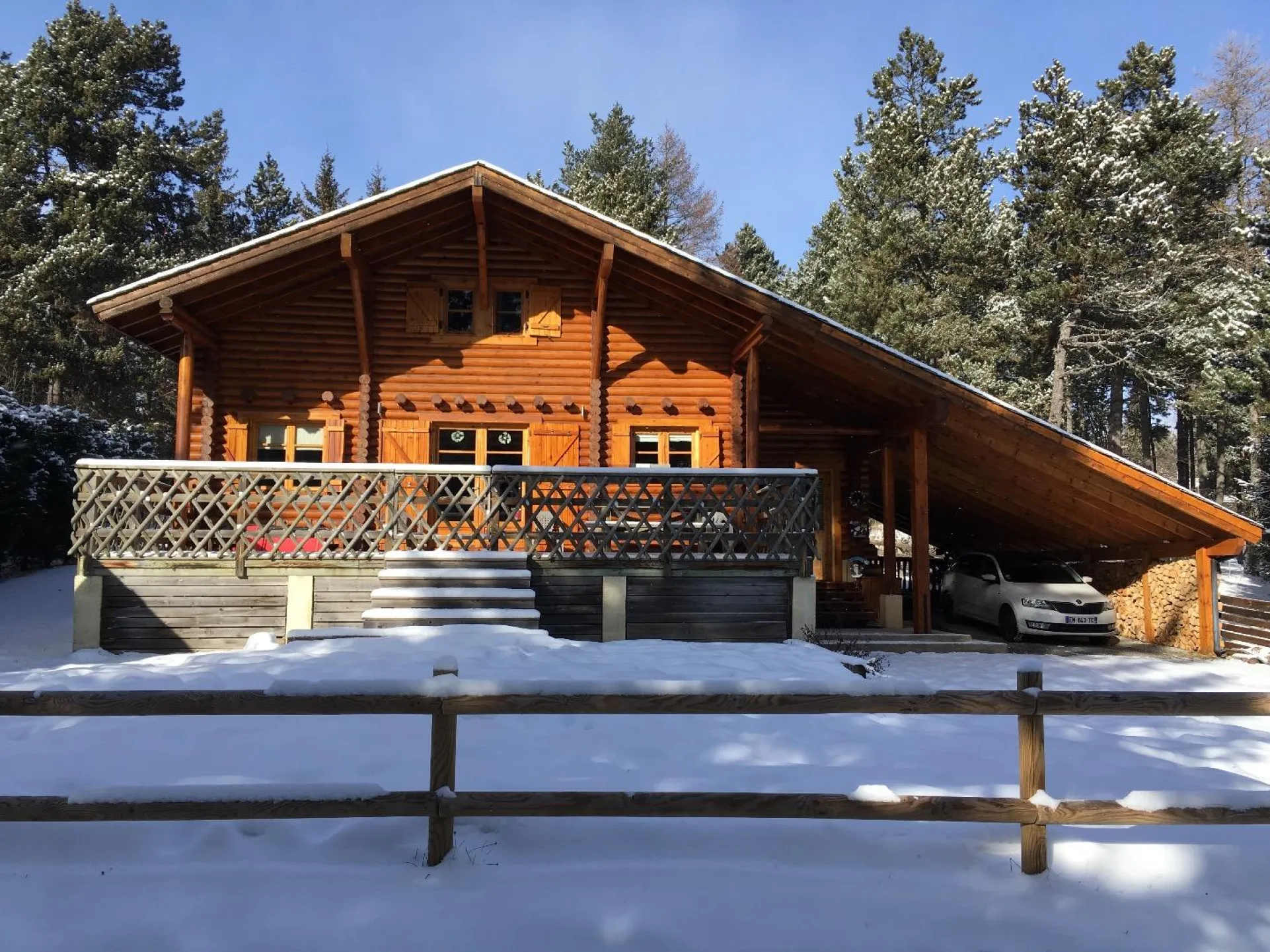 Chalet "Nounours" en hiver