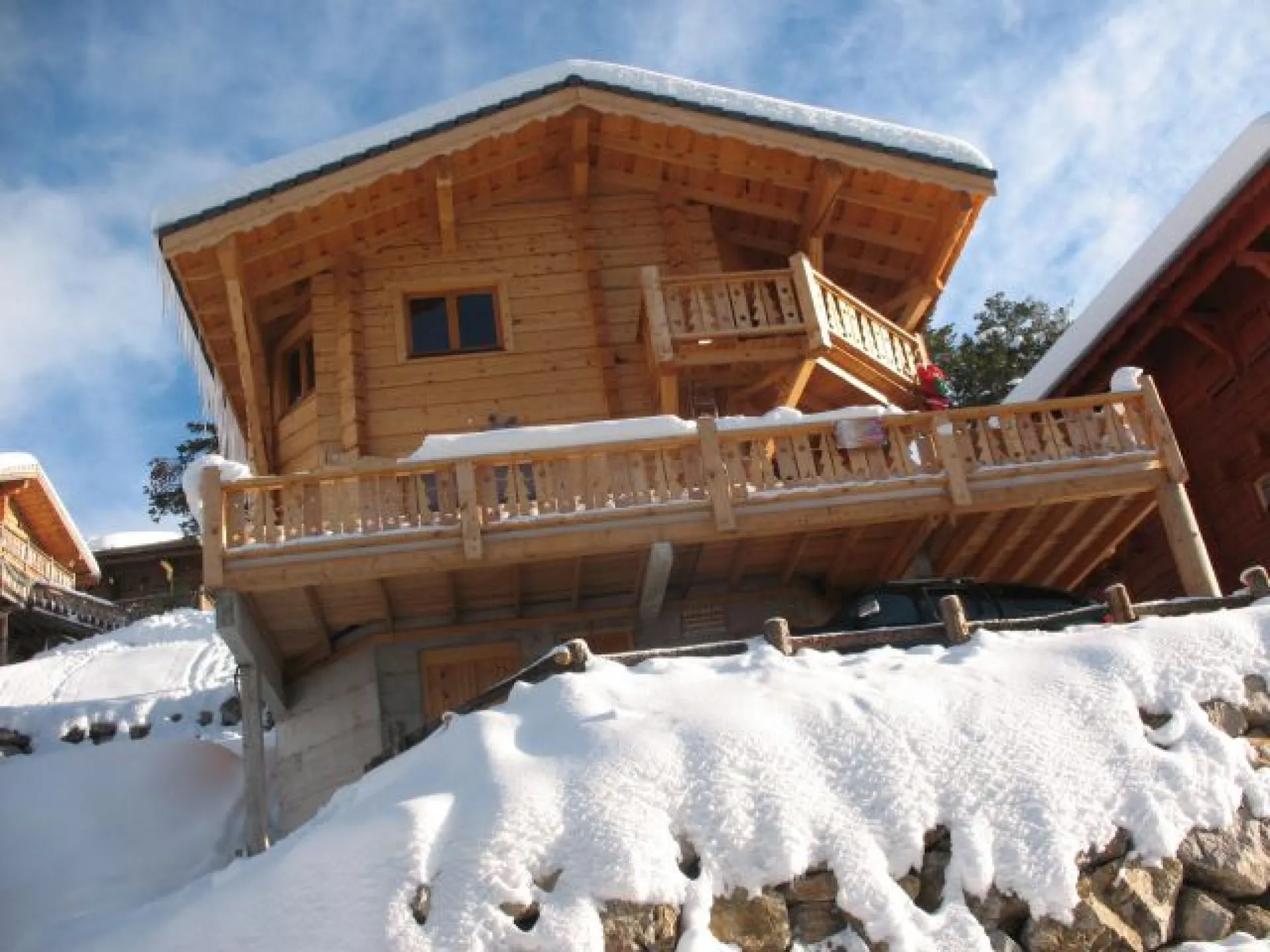 Le flocon d'argent a 200m des pistes
