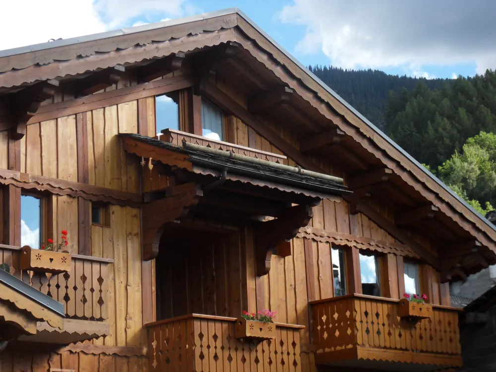 Chalet Saboïa, appartement COMTE VERT à droite