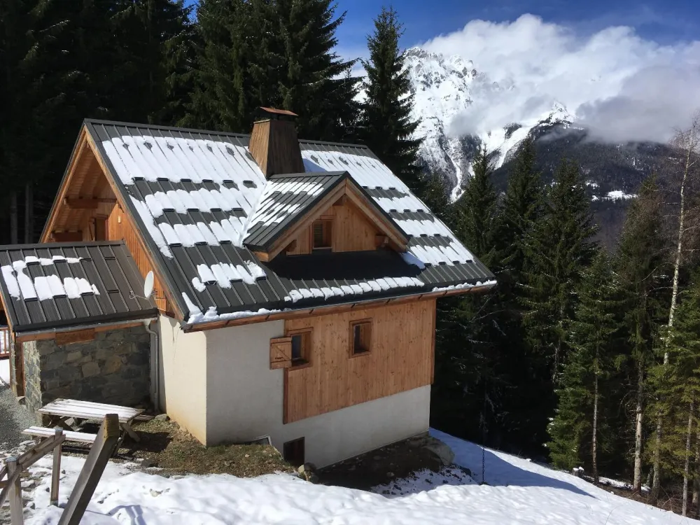 vue chalet côté sud est
