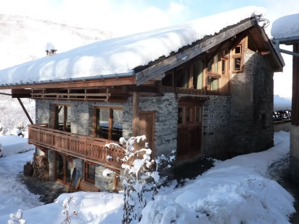 Nature ski lodge Sterwen  vue arrière Est  et sud