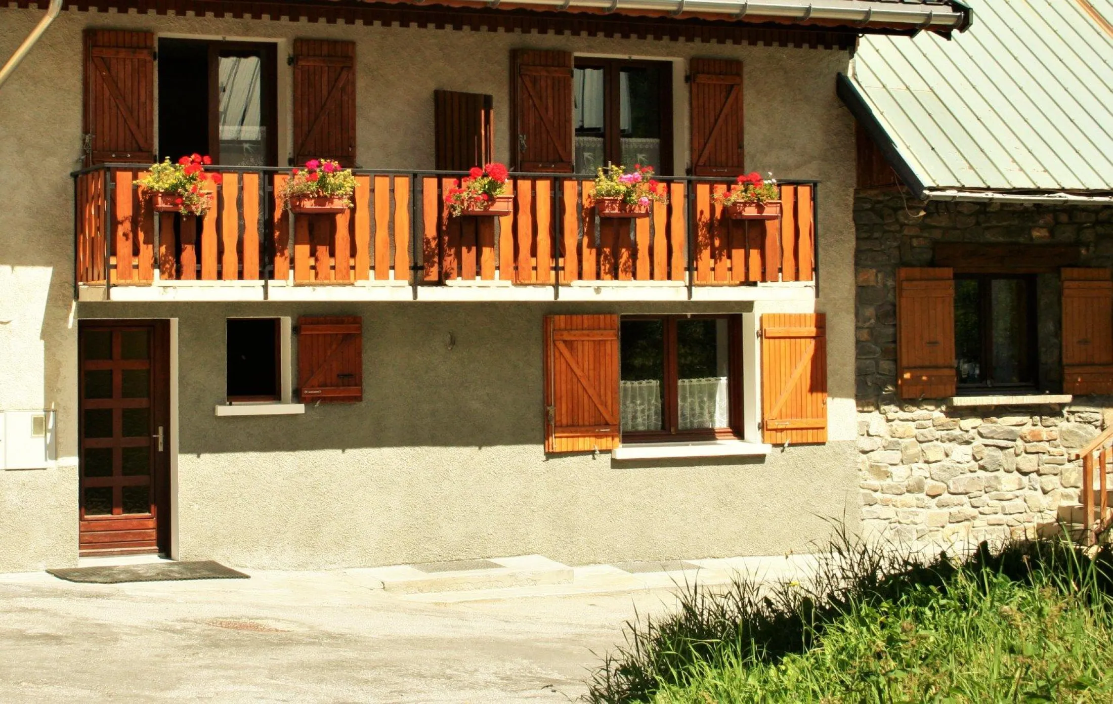 Extérieur fleuri