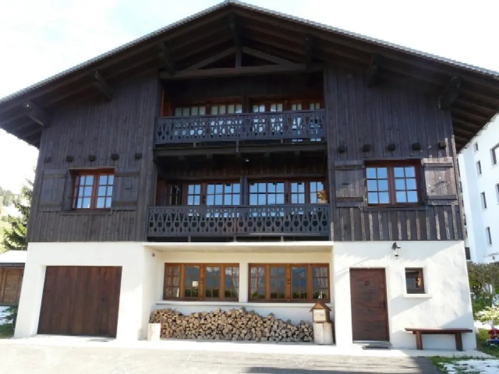 Chalet en été