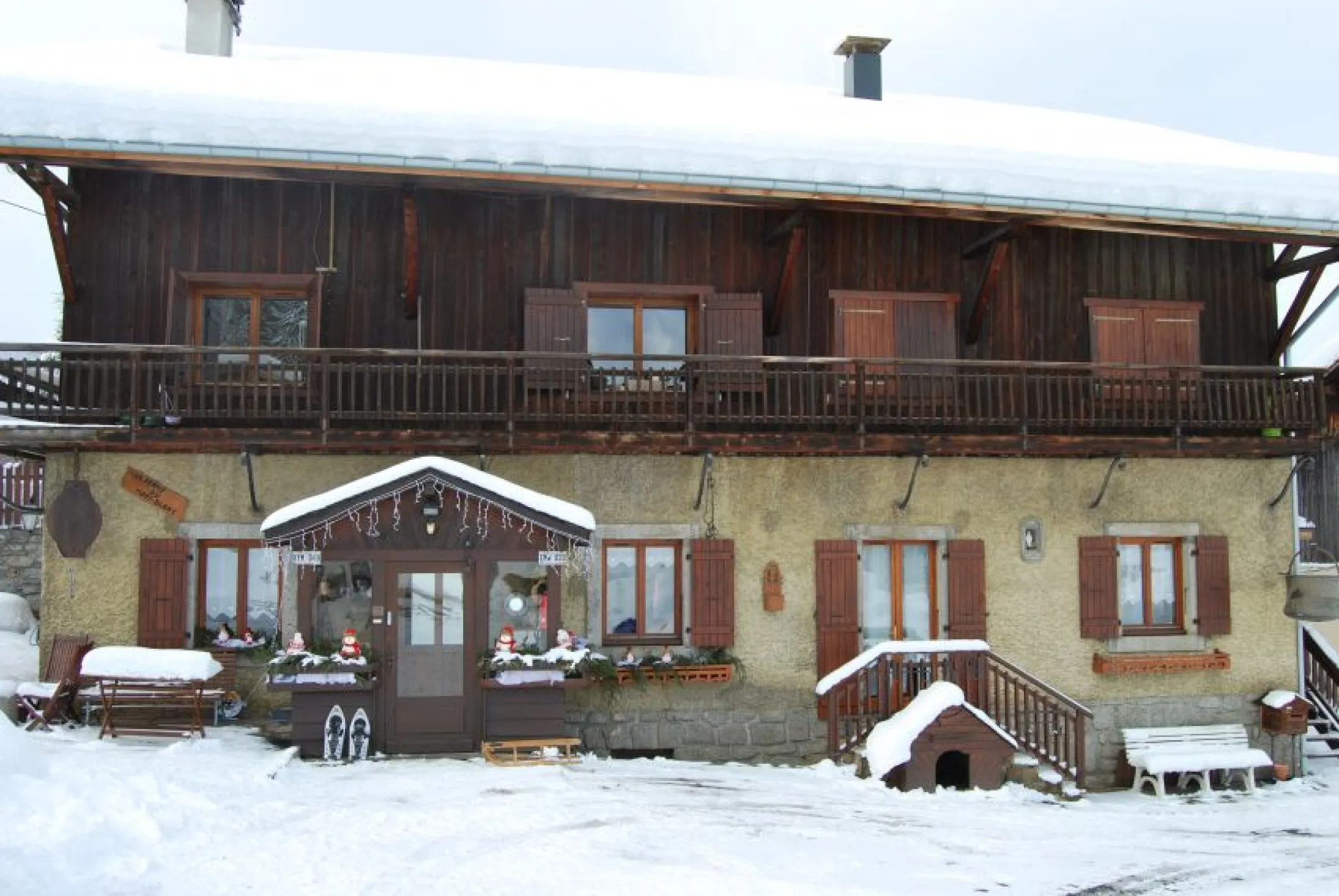 LA FERME EN HIVER