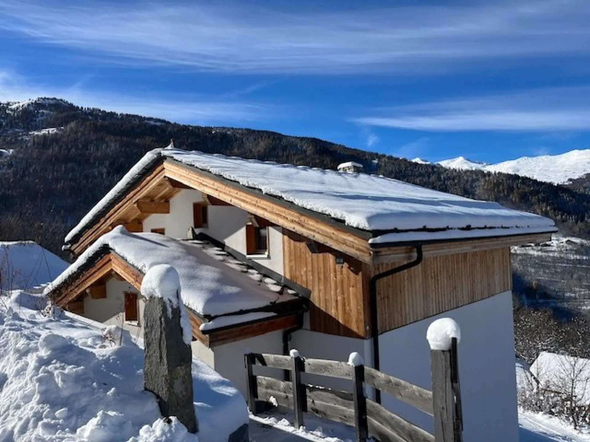 Entrée chalet