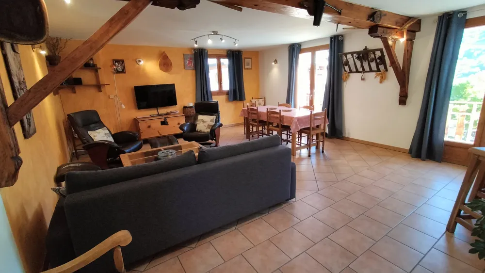 grande pièce de vie de 50m2