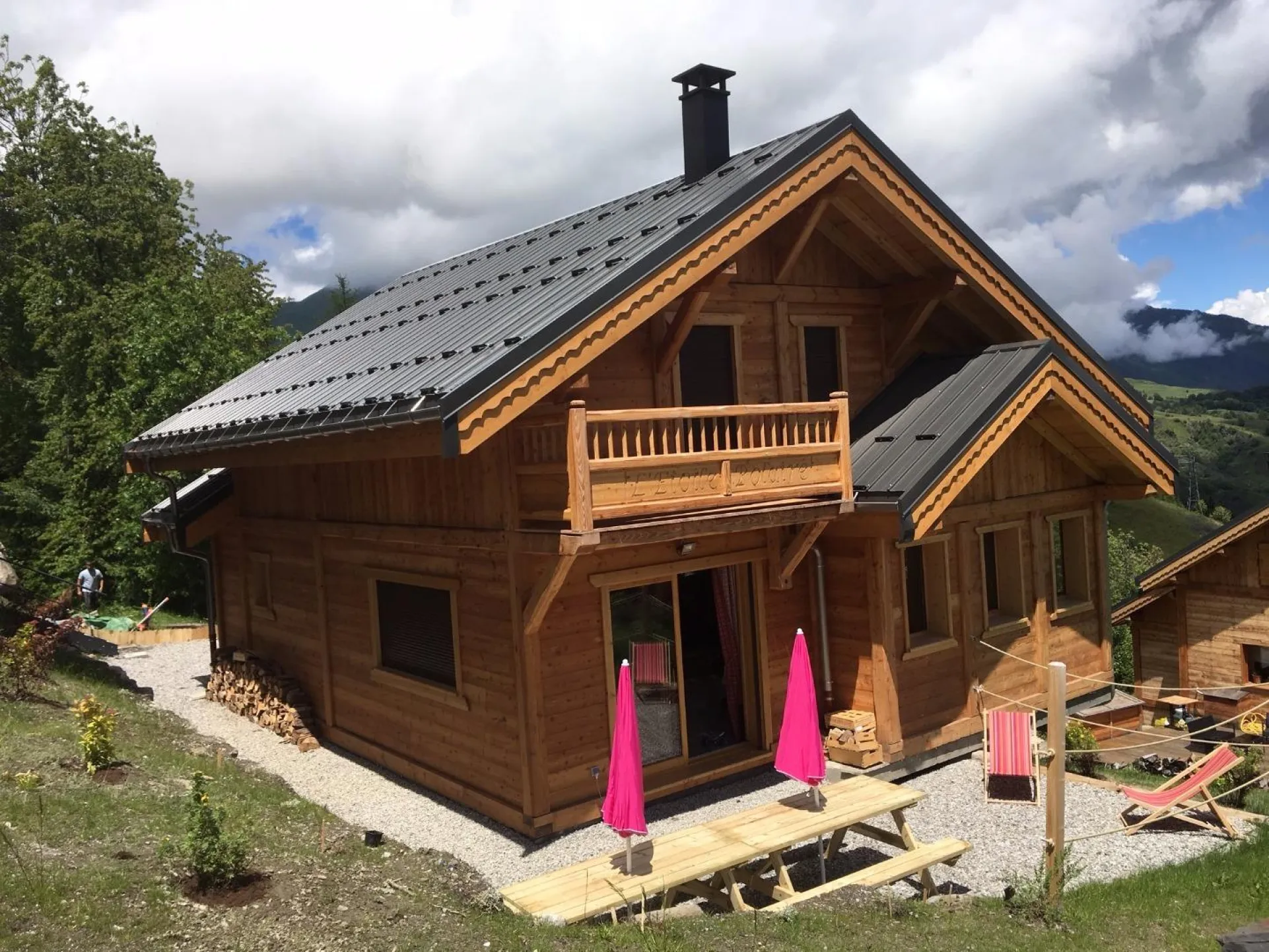 chalet étoile polaire at summer time
Le Corbier, les Sybelles, Savoie, French alps