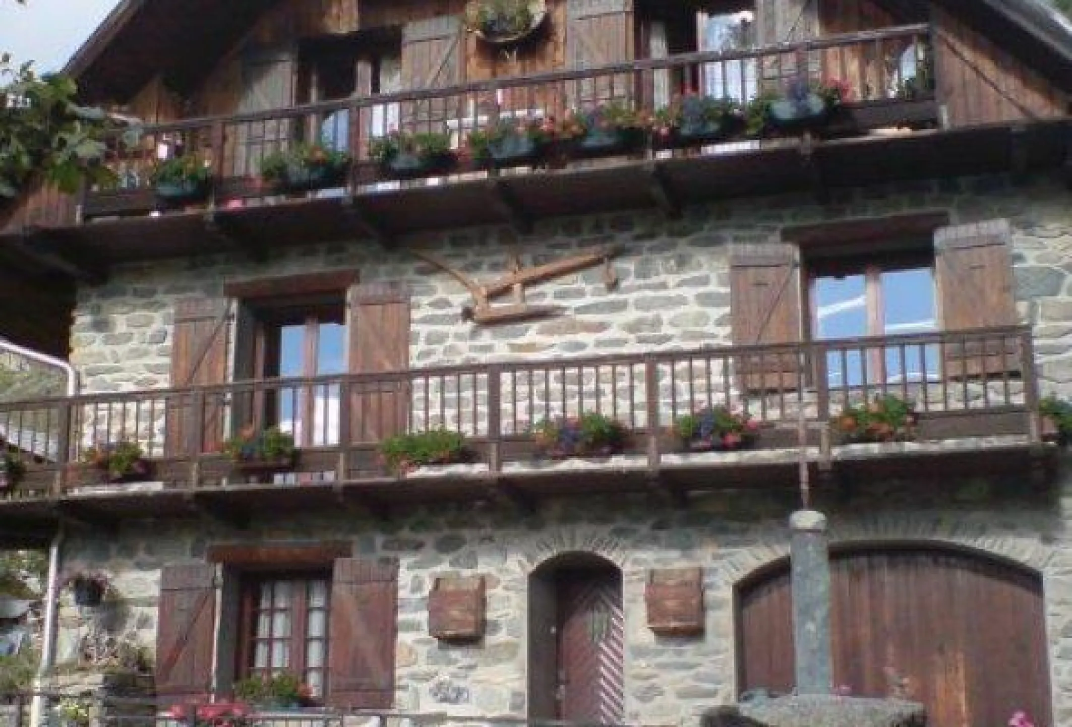 Appartement au 1er étage pour 6 personnes
Au rez de chaussé pour 4 personnes