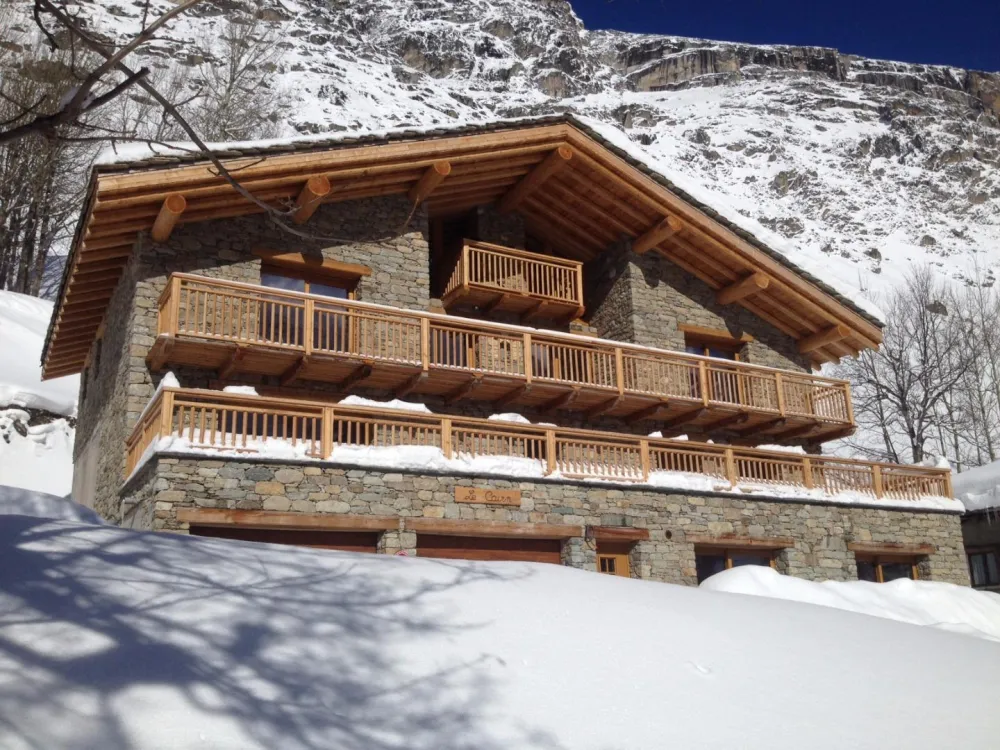 Vue d'ensemble du chalet