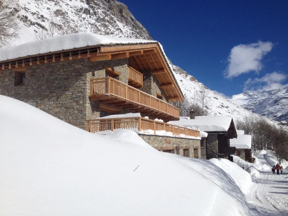 Vue d'ensemble du chalet 