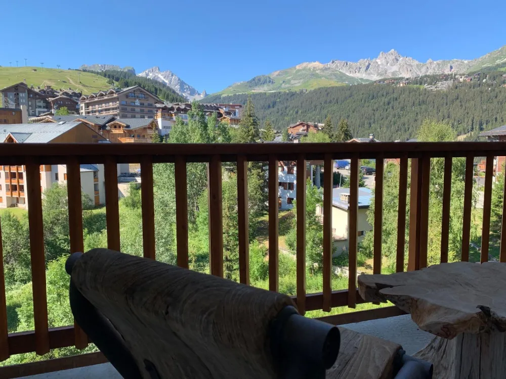 Appartement classé 4*, 50m2, plein sud à 3mn du centre, vue exceptionnelle, tout inclus