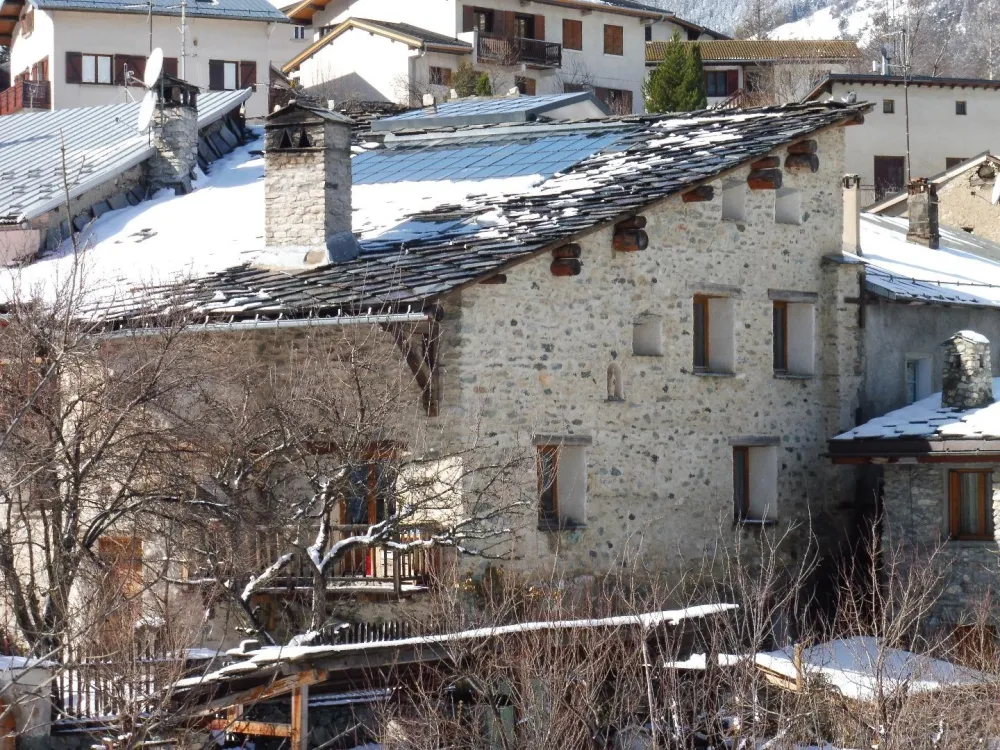 La maison en hiver