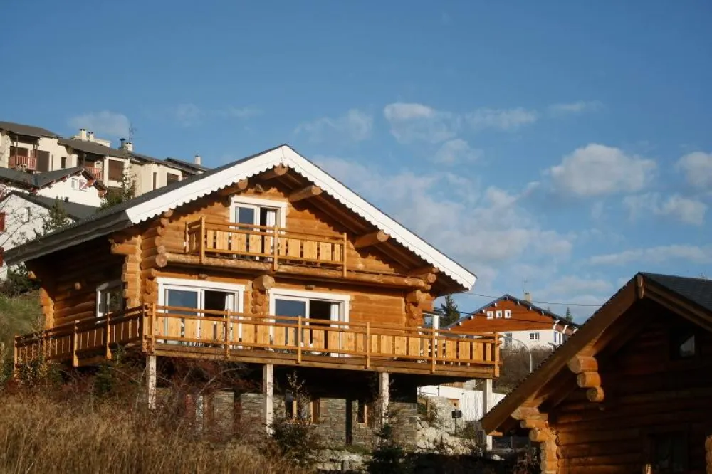Vue du chalet depuis le sud