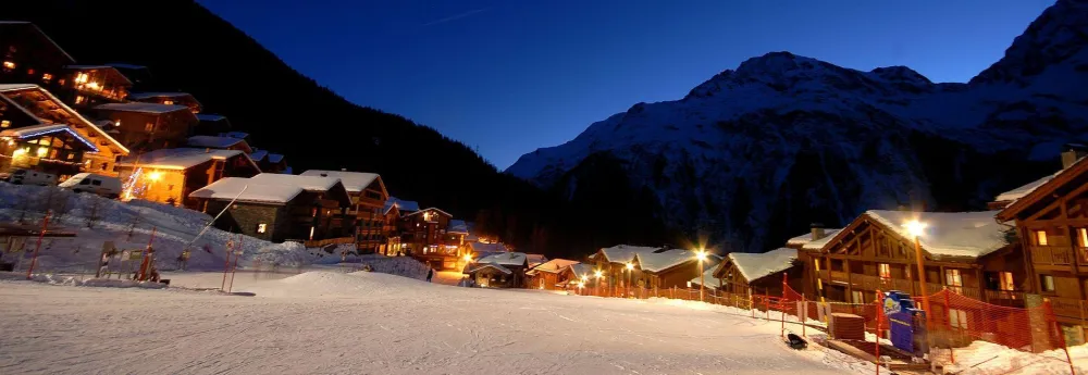 Sainte Foy: the skiing pist