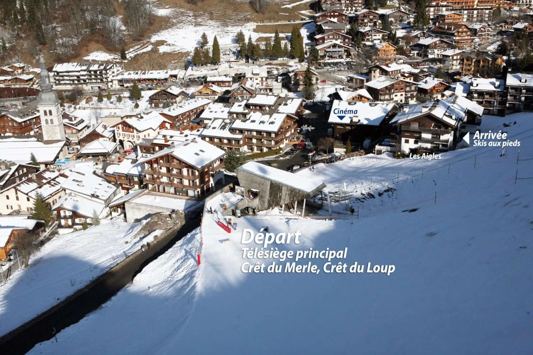 La clusaz centre station