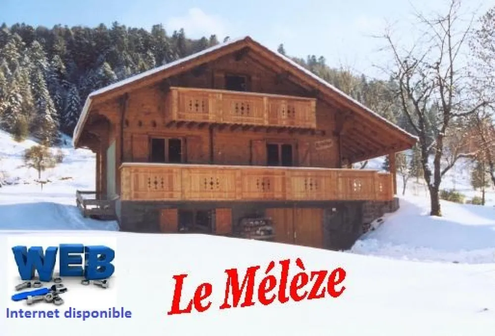 Chalet tout bois pour famille, indépendant, tarif tout compris