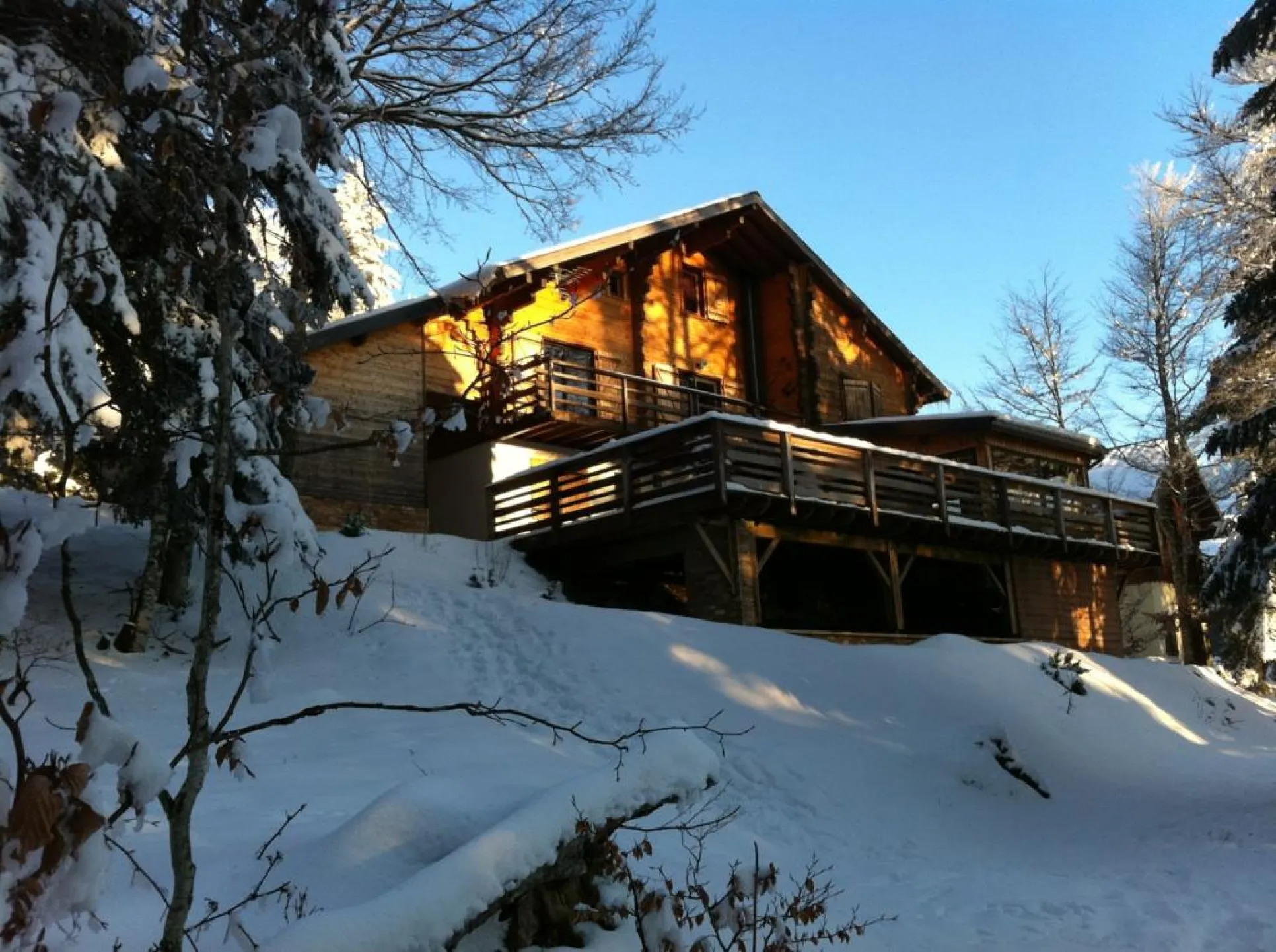 Appartements dans un chalet station du mourtis