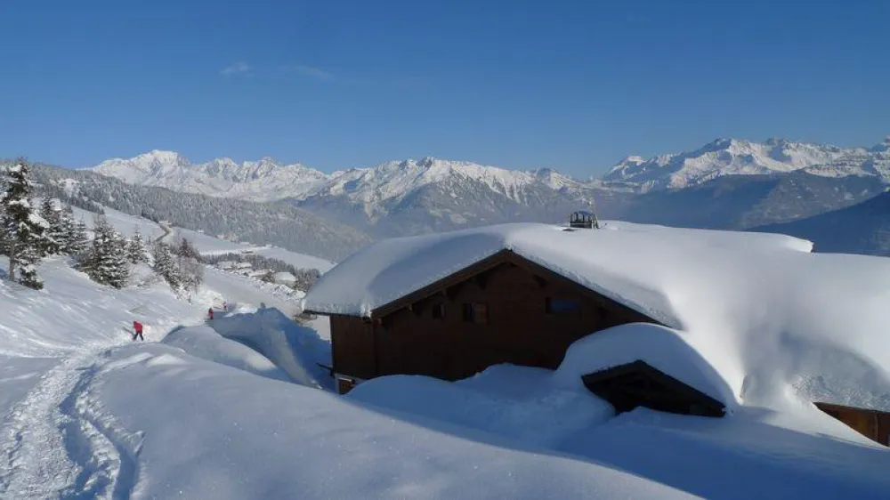 Retour Chalet skis aux pieds