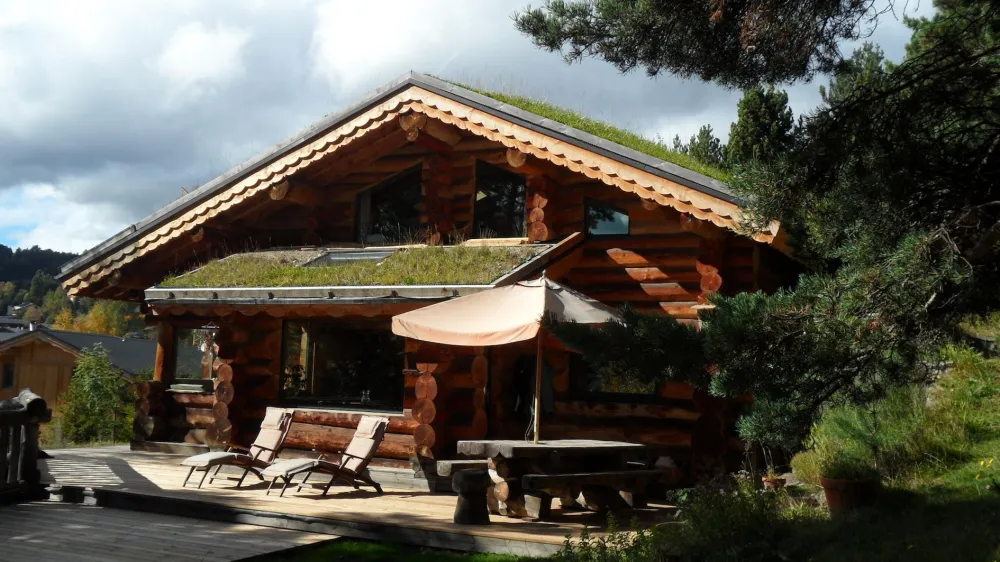 Les artigues d'en haut, chalet de charme en rondins naturels