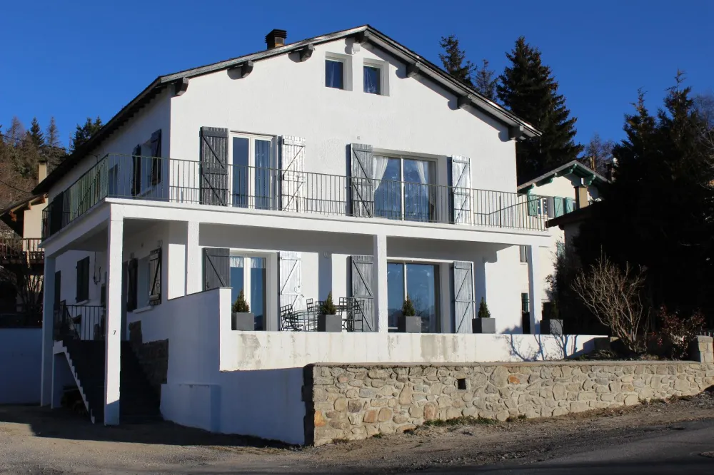 maison sans la neige