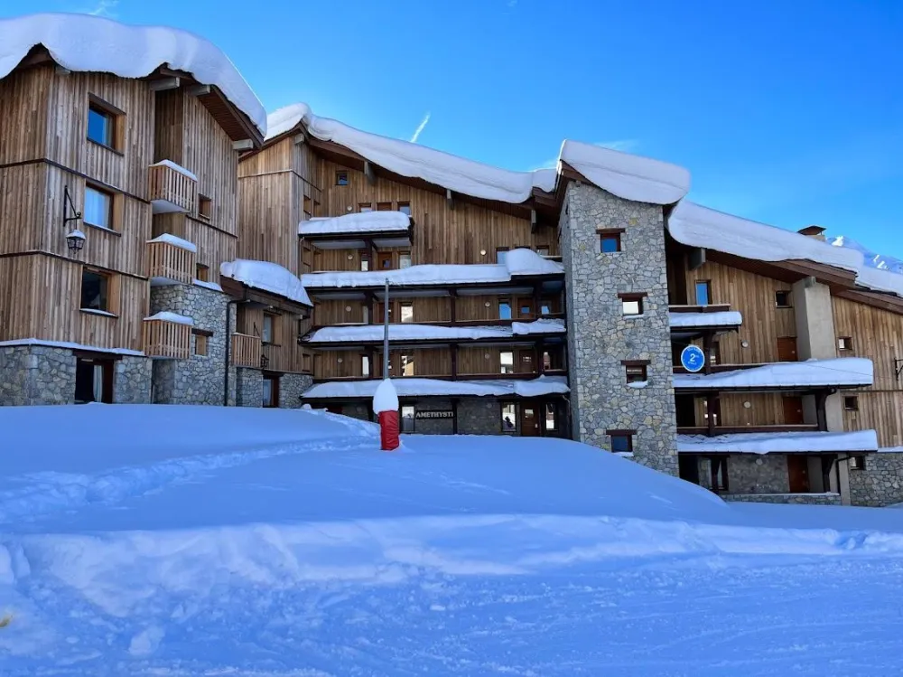 Résidence améthyste à belle plagne appartement les marmottes
