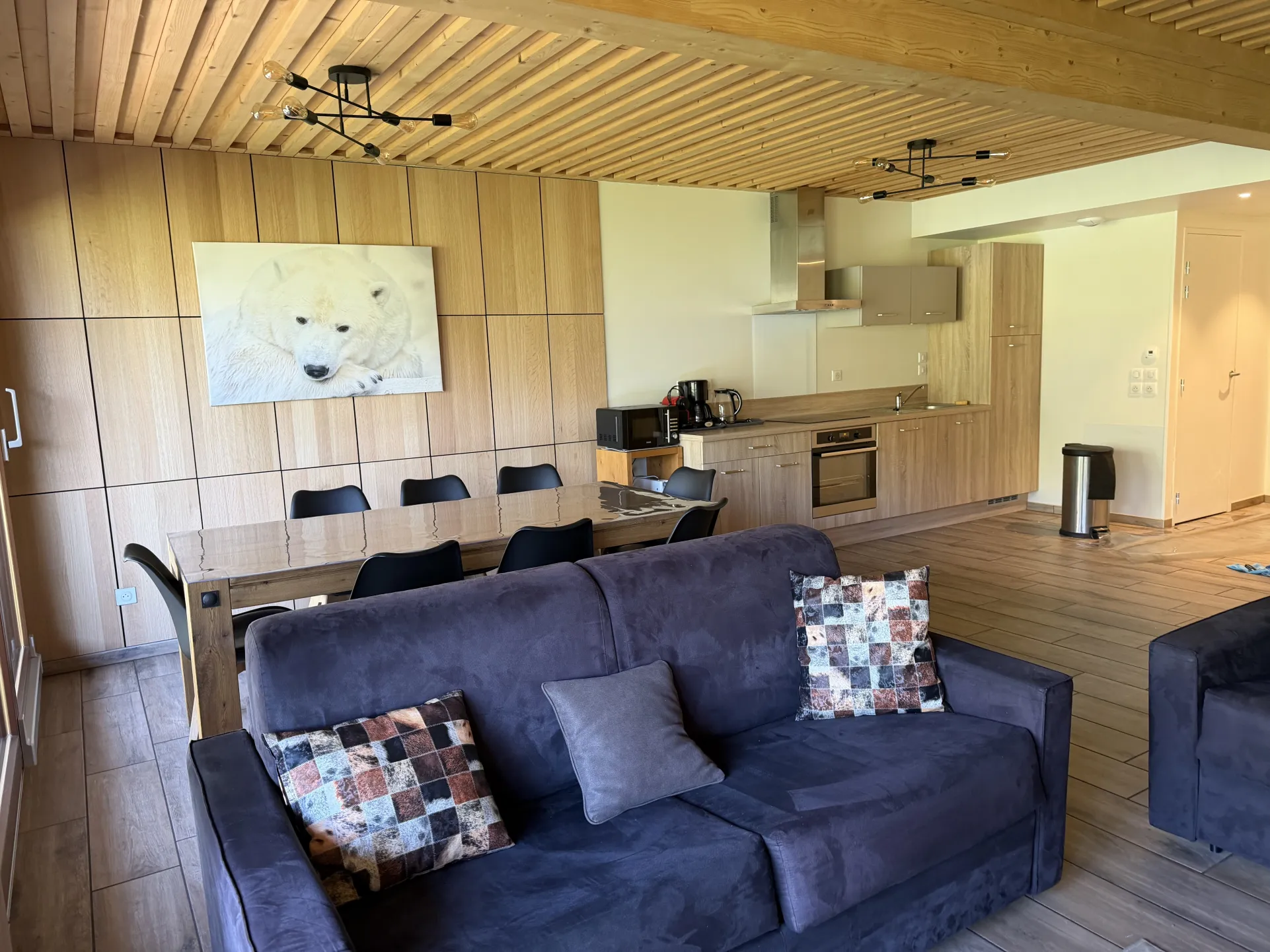 Residence le grenier appartement neuf ski aux pieds 8 pers