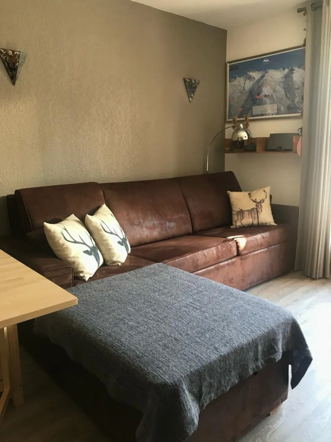 T2 valmeinier 1800 residence chalet des alpages, 4 personnes, au pieds des pistes et commerces