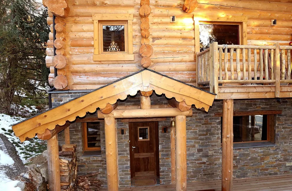 Chalet au centre de font-romeu sur terrain boisé