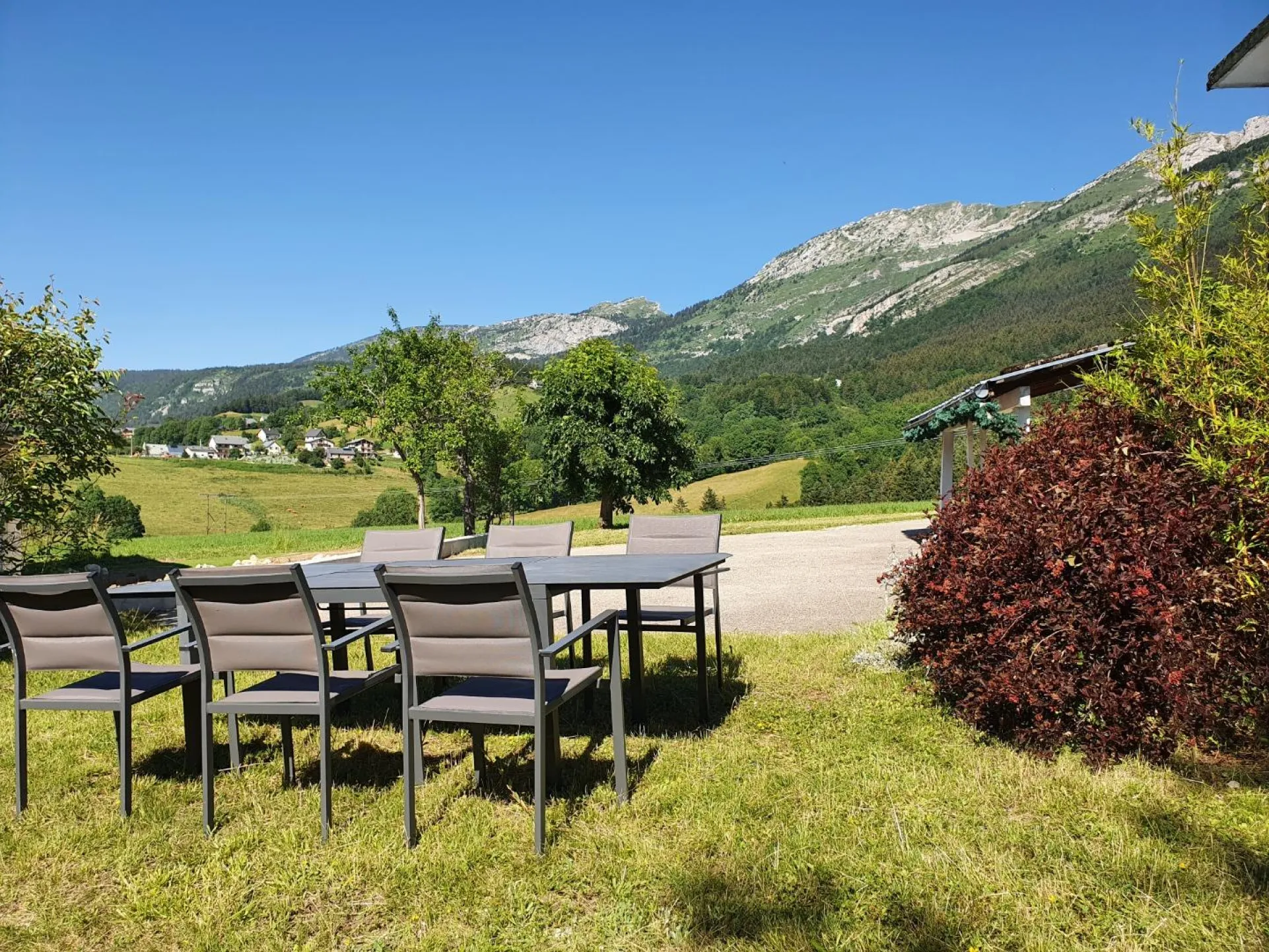 Une vue exceptionnelle et le vrai calme