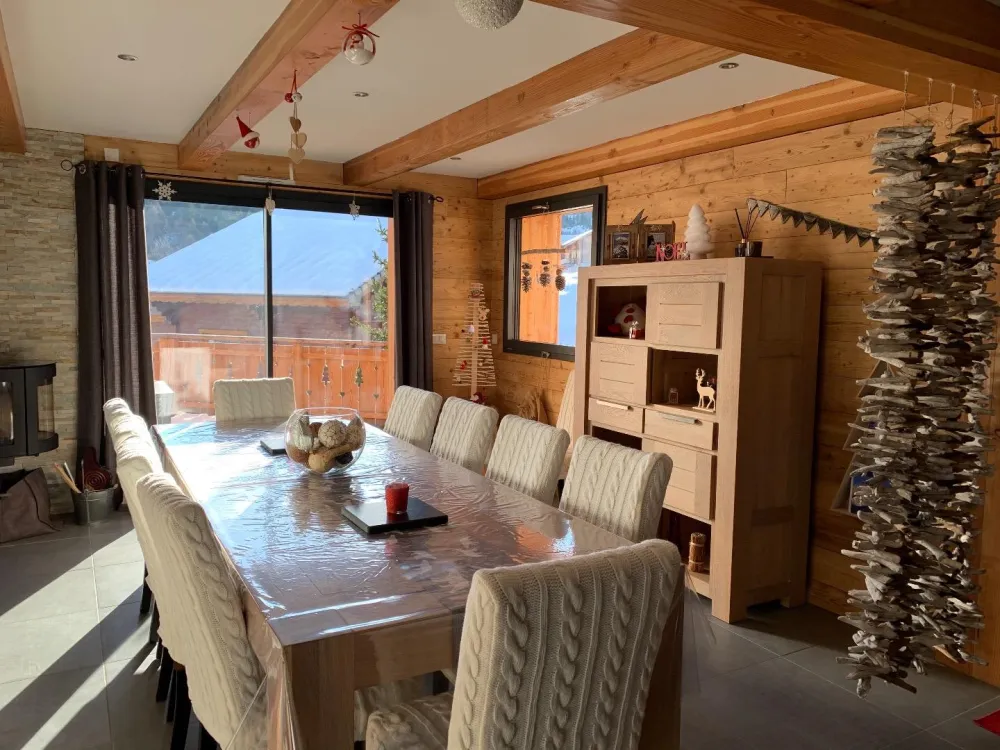Chalet avec jacuzzi "le bouquetin"