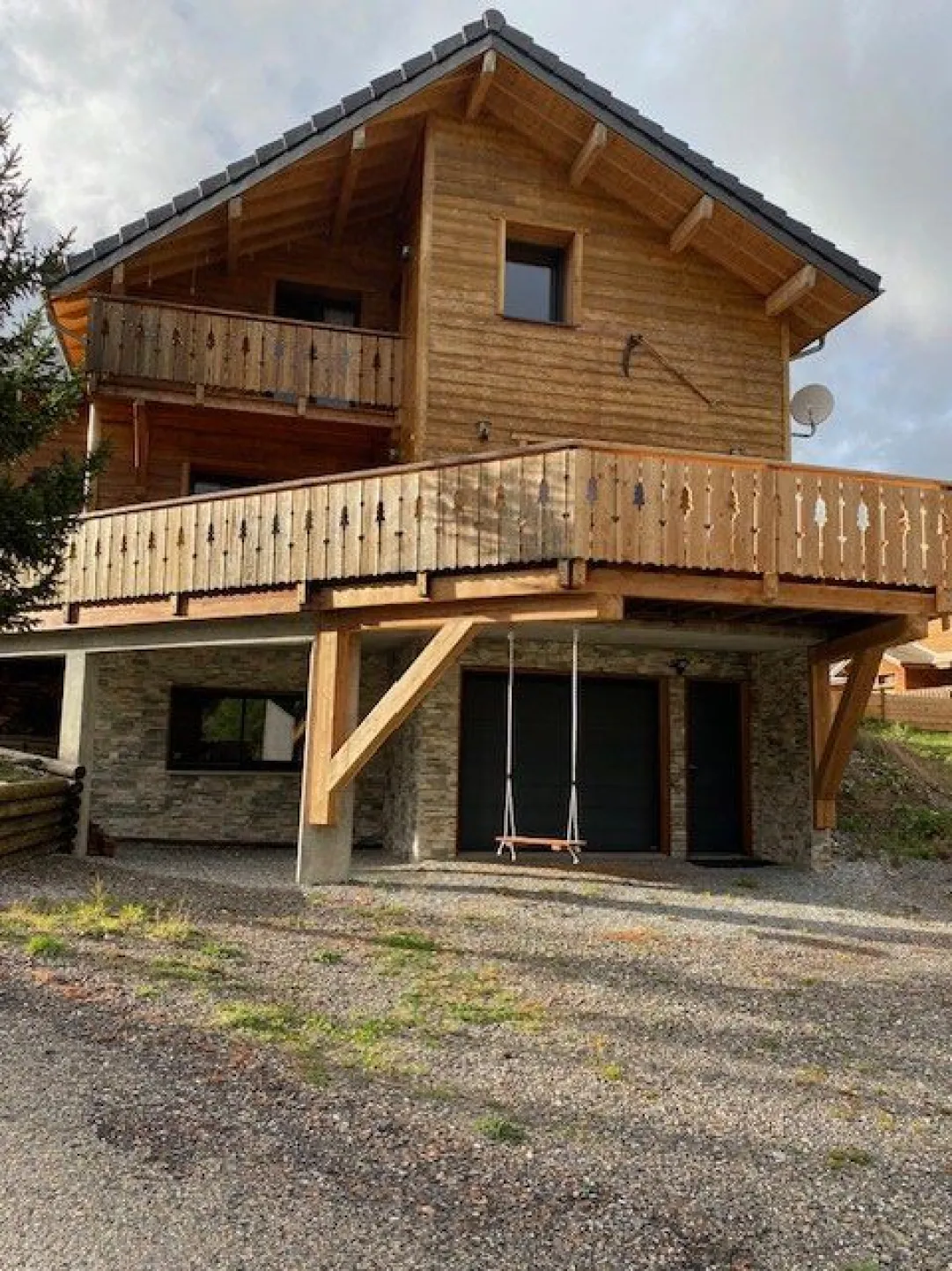 Chalet avec jacuzzi "le bouquetin"