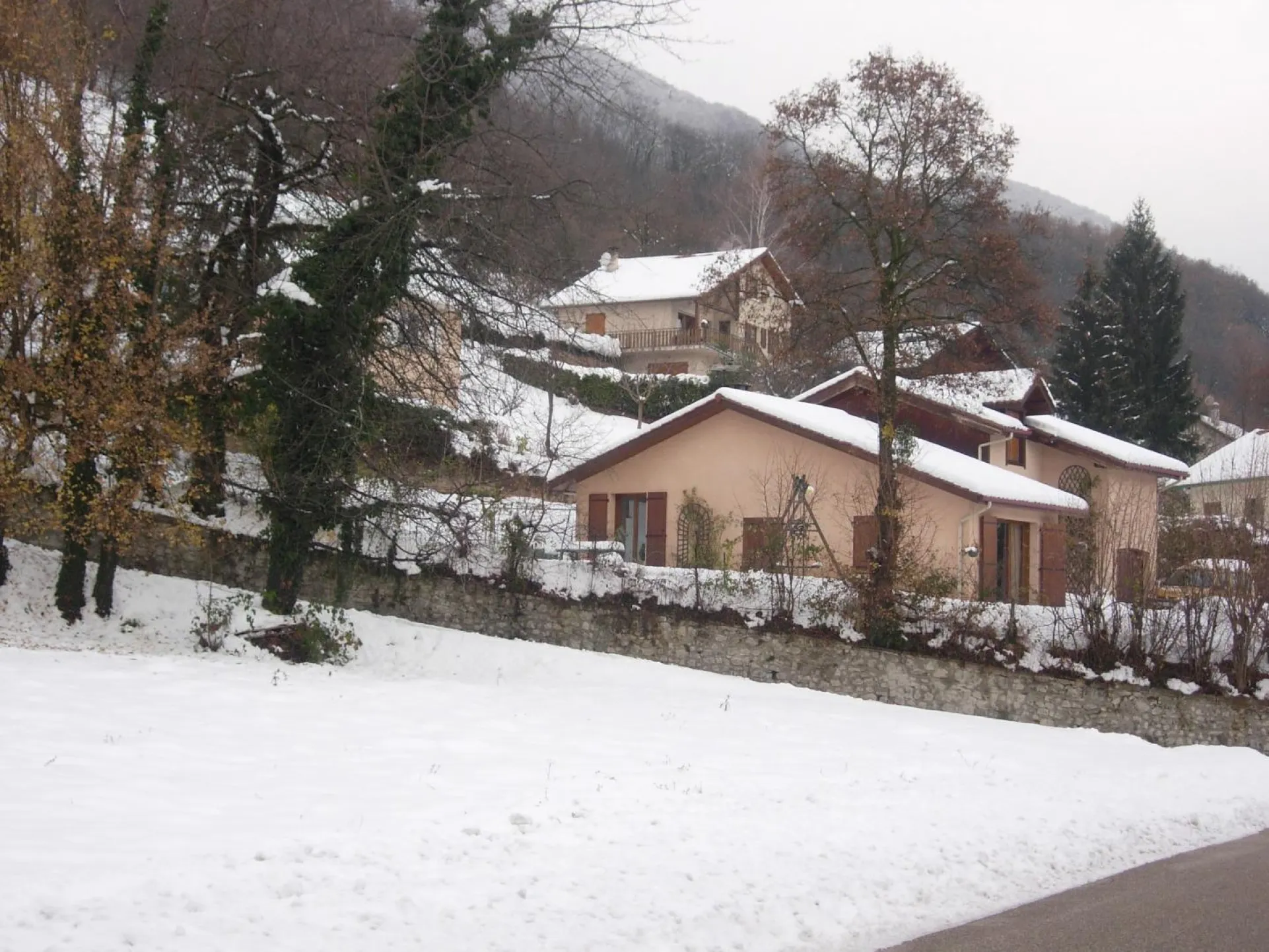 sous la neige