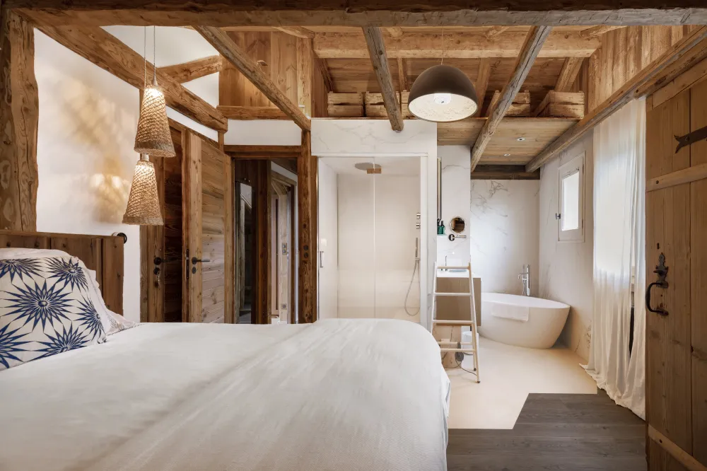 Les cerises — face au mont-blanc — jacuzzi, hammam, sauna, cinéma…
