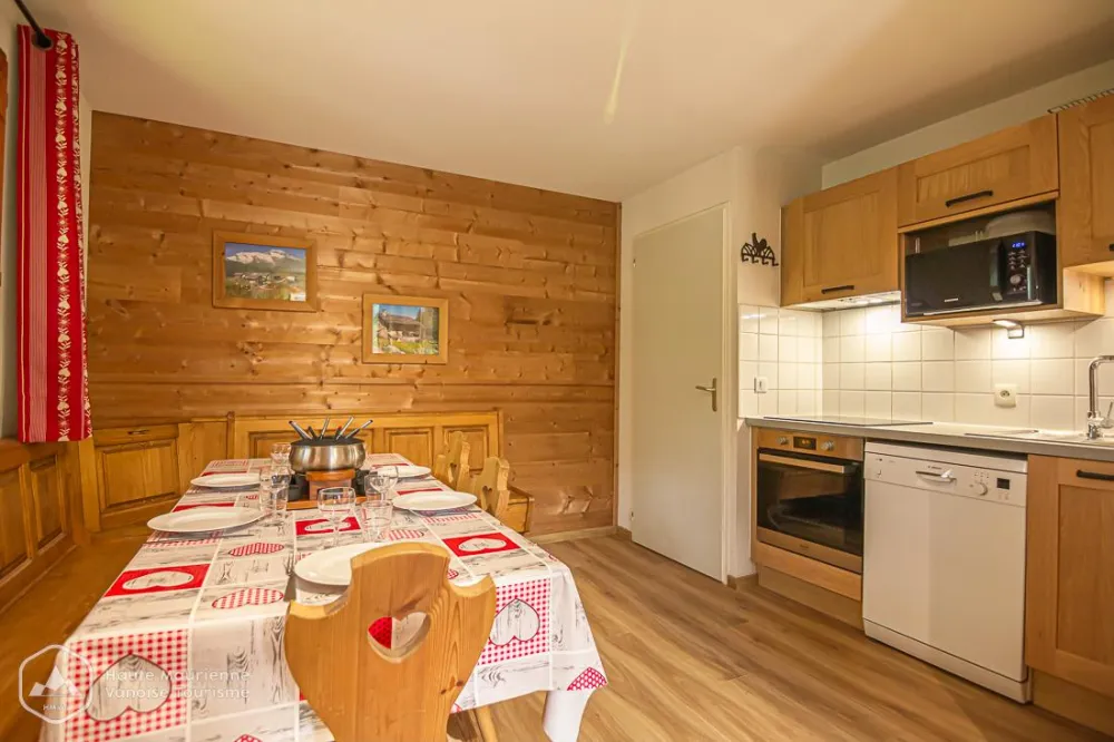 Charmant appartement 4 pièces - 48 m2 dans chalet à valfrejus (maurienne)