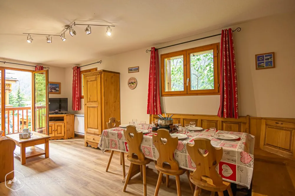 Charmant appartement 4 pièces - 48 m2 dans chalet à valfrejus (maurienne)