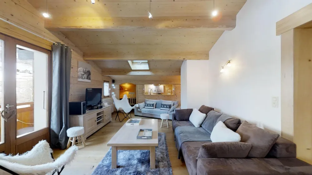 Grand salon vue sur vos montagne