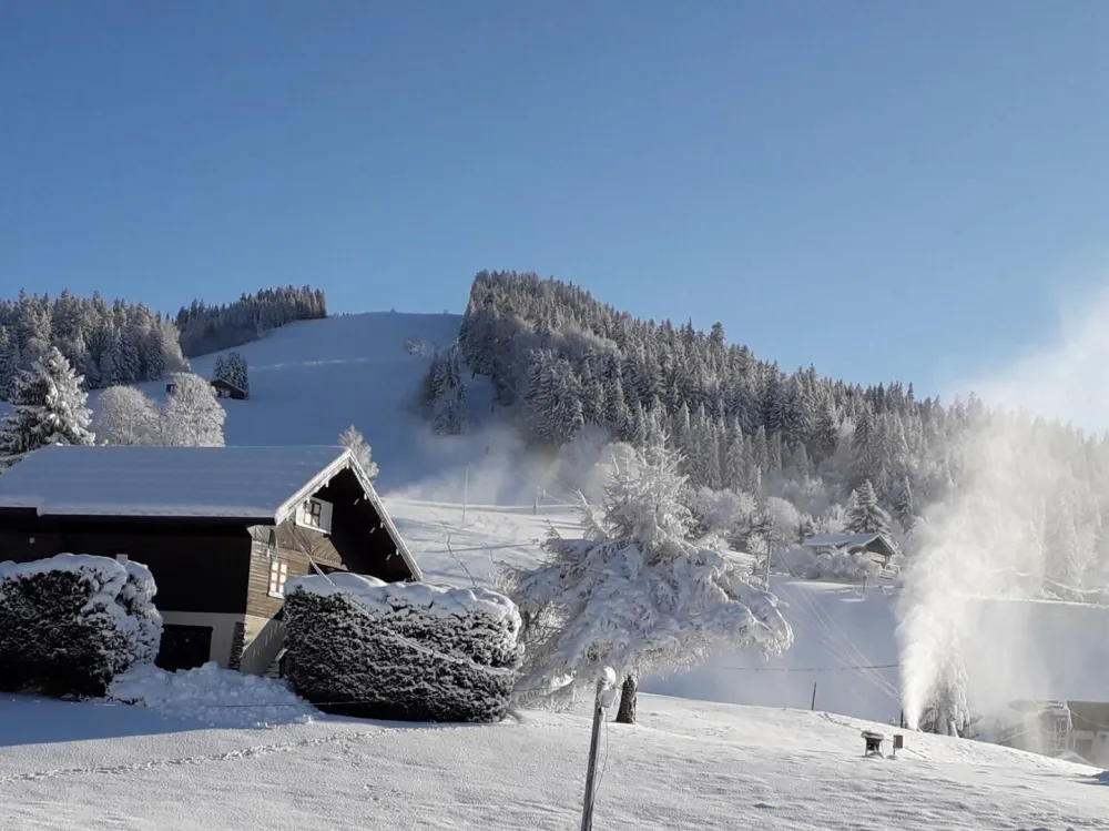 vue sur pistes