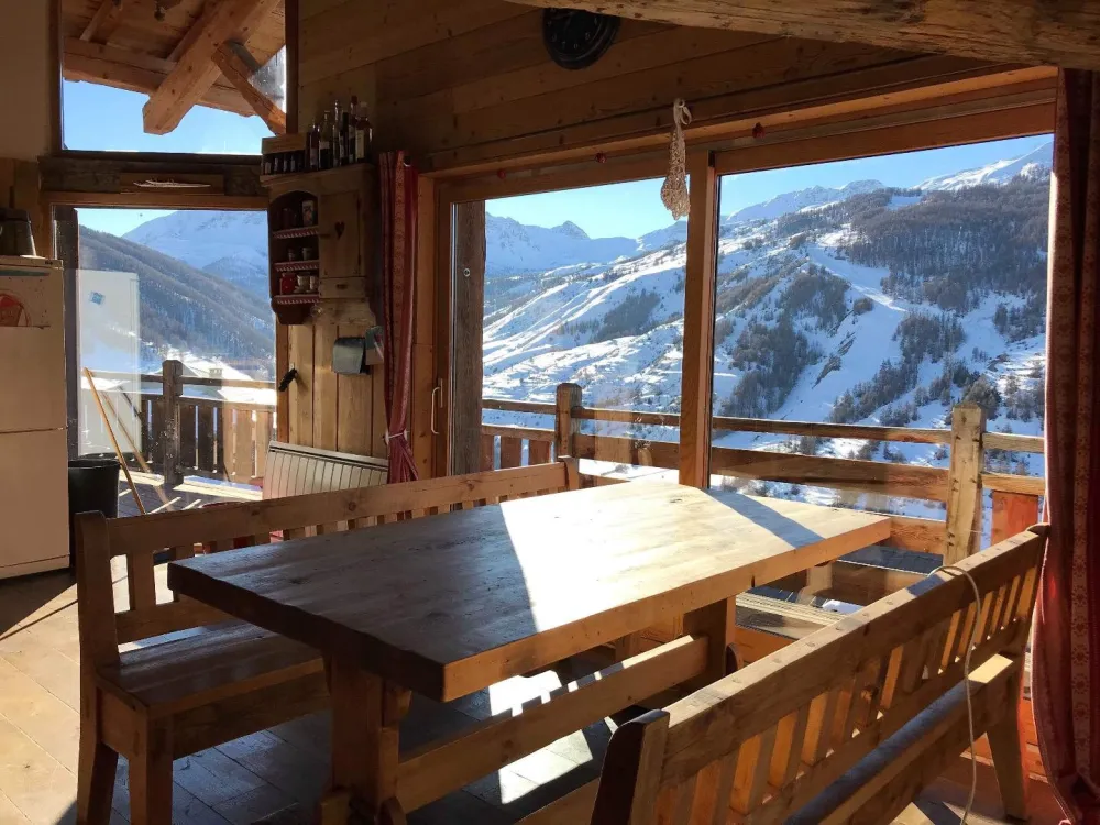 Chalet à vars la forêt blanche le cévenol