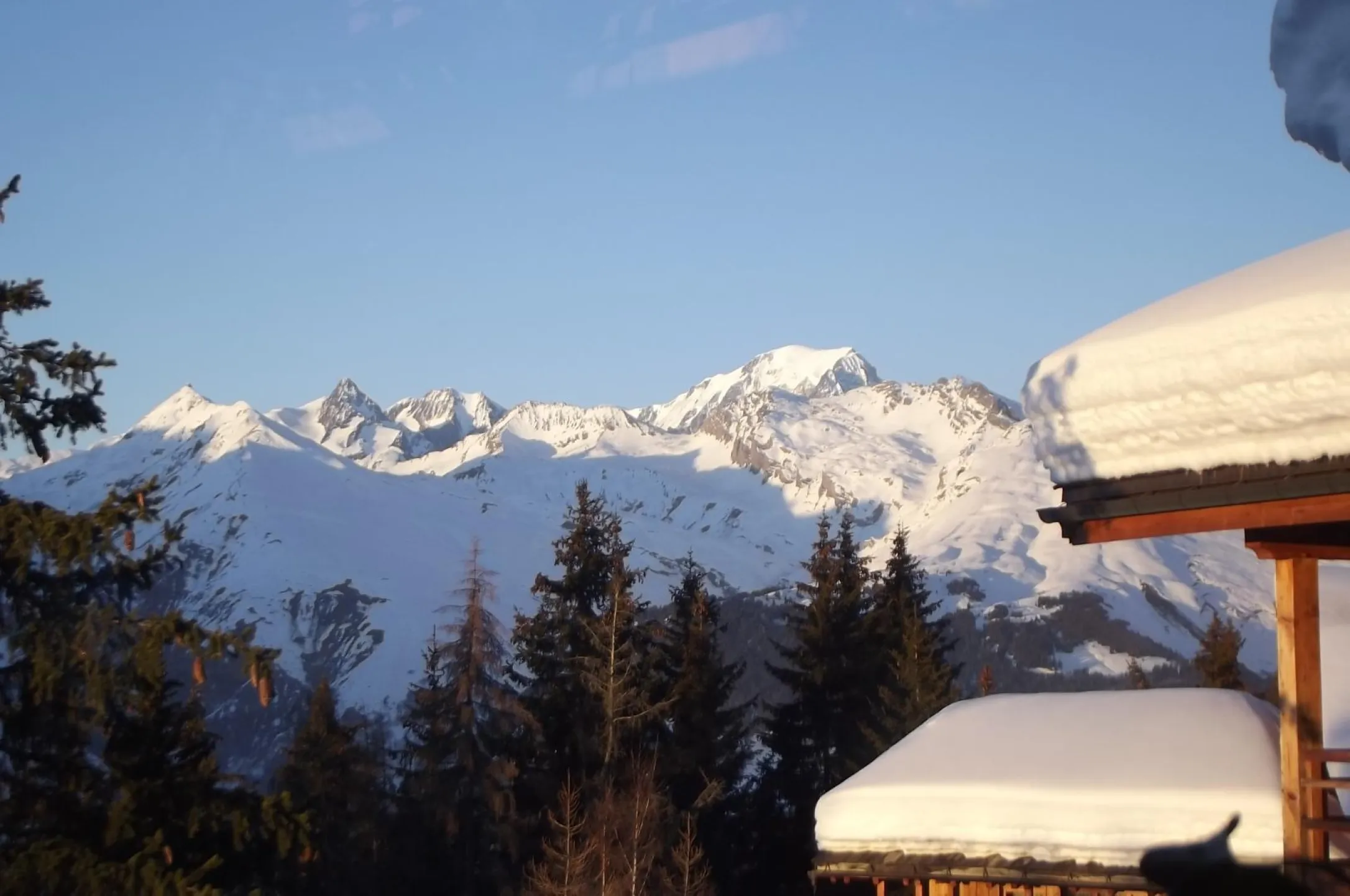 Vue Mont Blanc