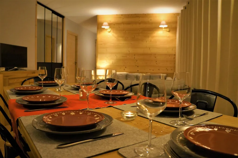 Chalet neuf vue panoramique 8 personnes samoens