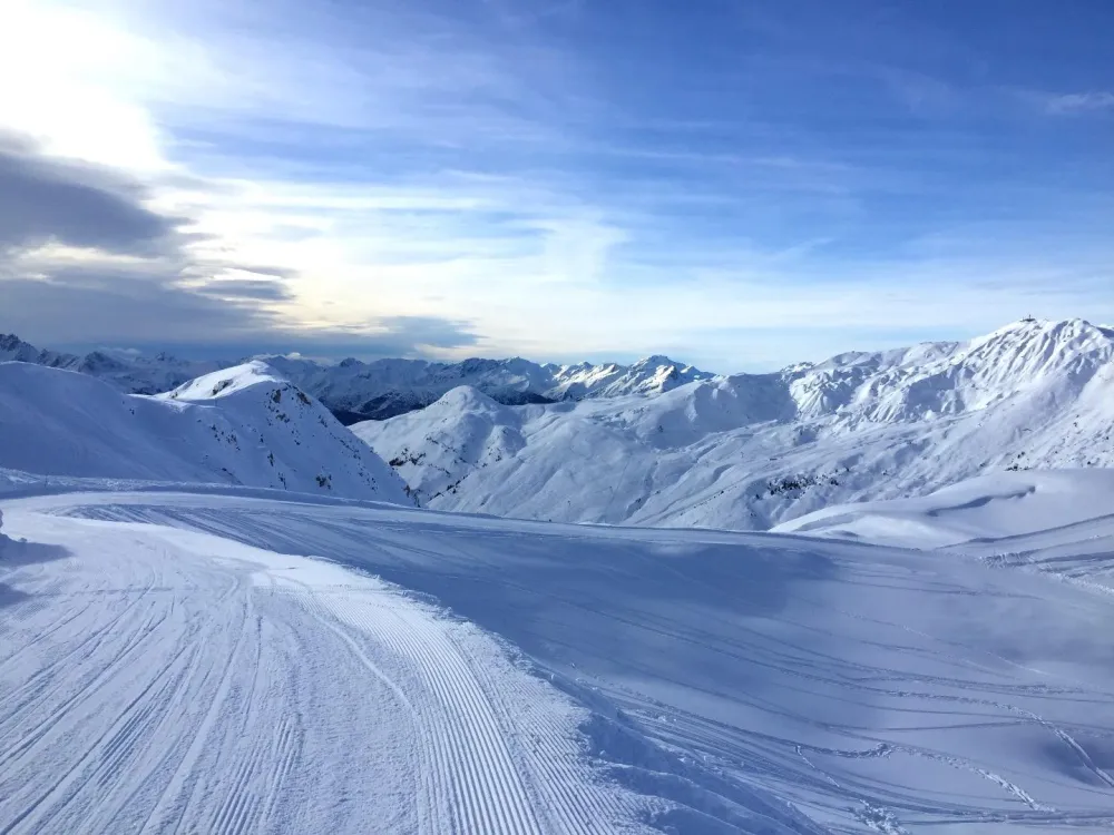 The PARADISKI LA PLAGNE ski area