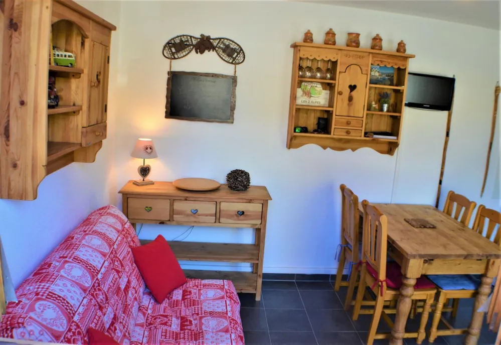 Très bel appartement "le janremon" aux pied des pistes de ski, les deux alpes