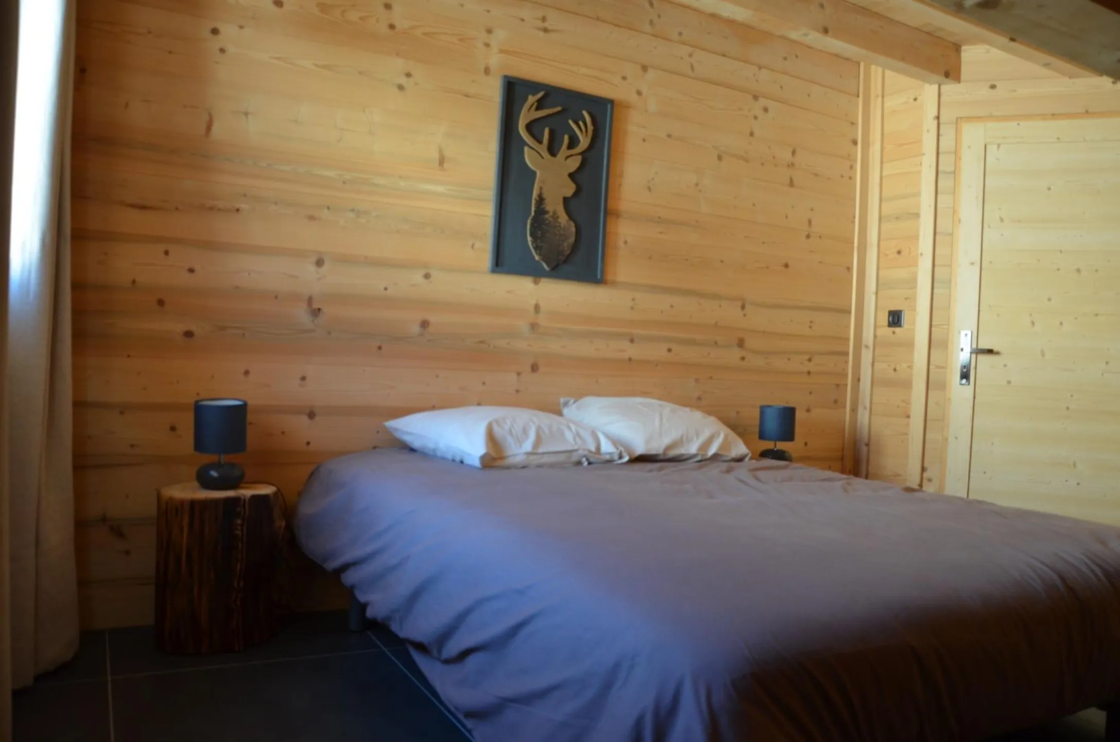 Chambre avec lit 2 personnes en 160x200