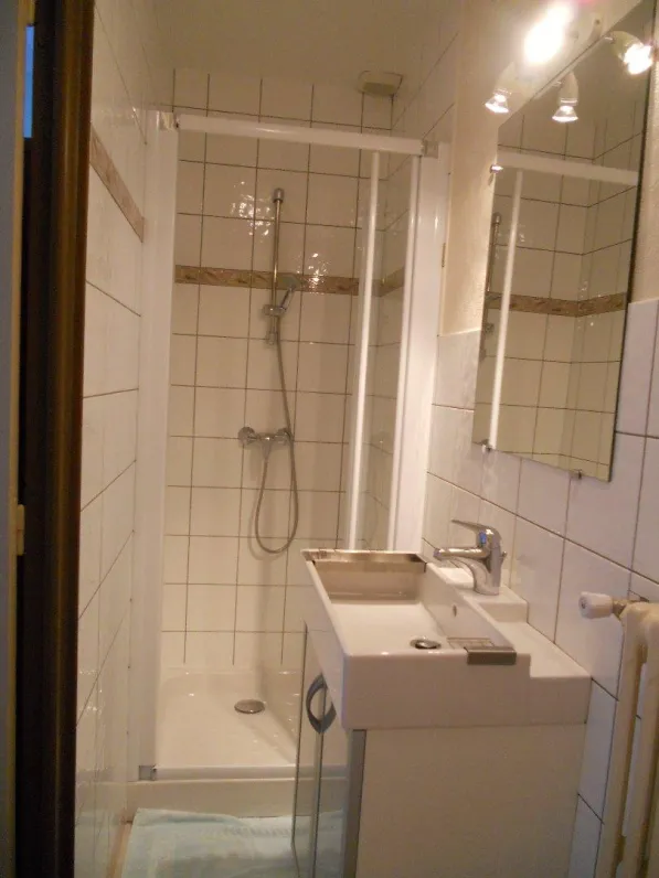 Salle de bain 2 : douche et wc