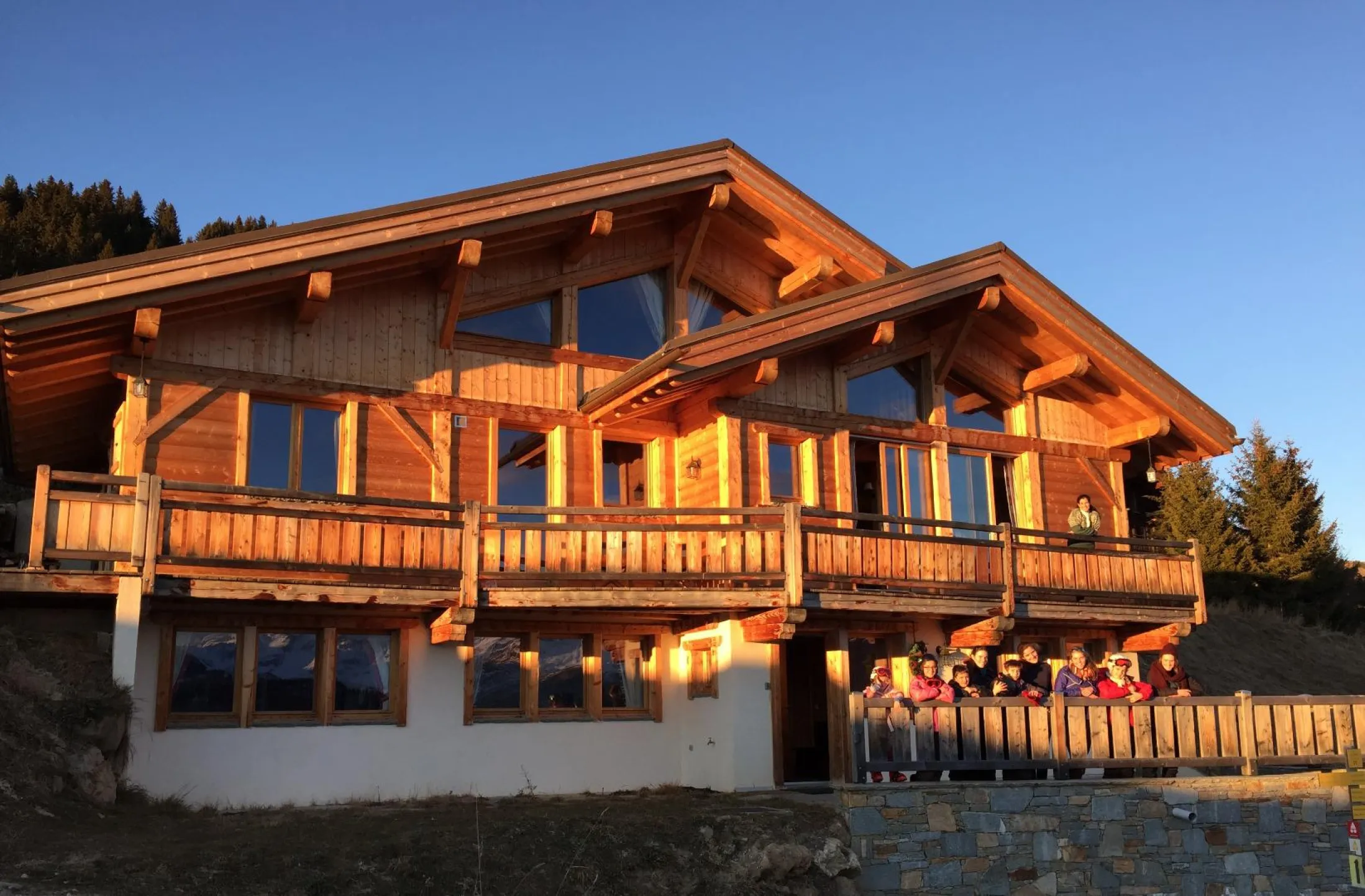 Luxueux chalet - vue magnifique sur mont blanc - 15 lits - acces facile