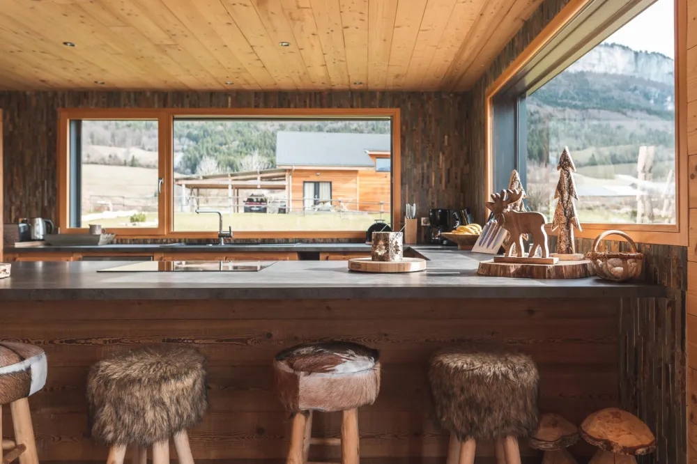Chalet le bouquetin capacite pour 12 personnes dans le vercors